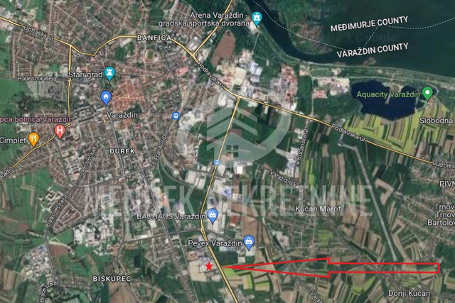 Land, 4000 m2, For Sale, Varaždin - Brezje
